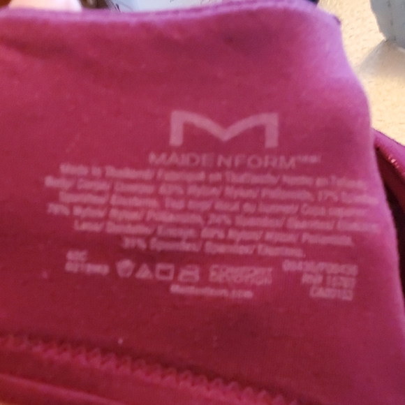 Maidenform Burgundy Underwire Bra - Picture 4 of 4